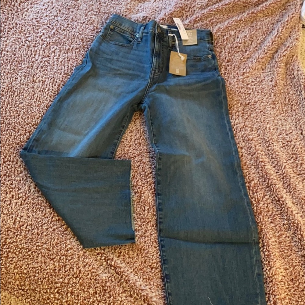 J crew wide bottom jeans size 27 petite